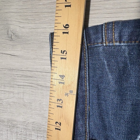 Loft Jeans Women's 29 Straight Leg Stretch Denim Ann Taylor 400681 - Picture 6 of 9